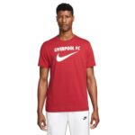 חולצת טי אדומה Nike Liverpool FC Swoosh